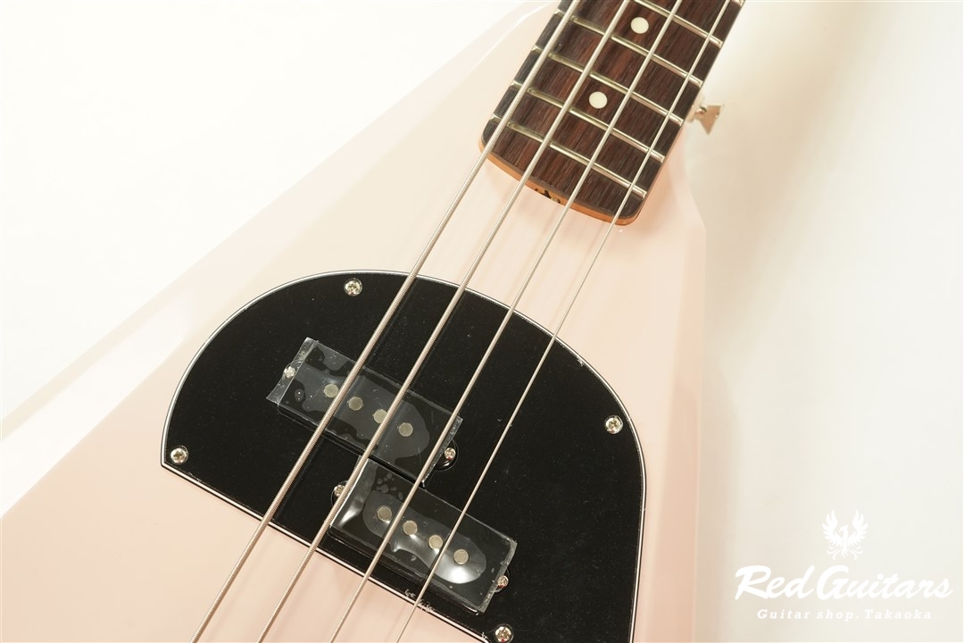Fender HAMA OKAMOTO FENDER KATANA BASS - Shell Pink | Red